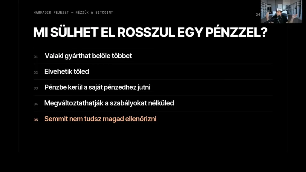 Mi sülhet el rosszul egy pénzzel? Öt kockázat